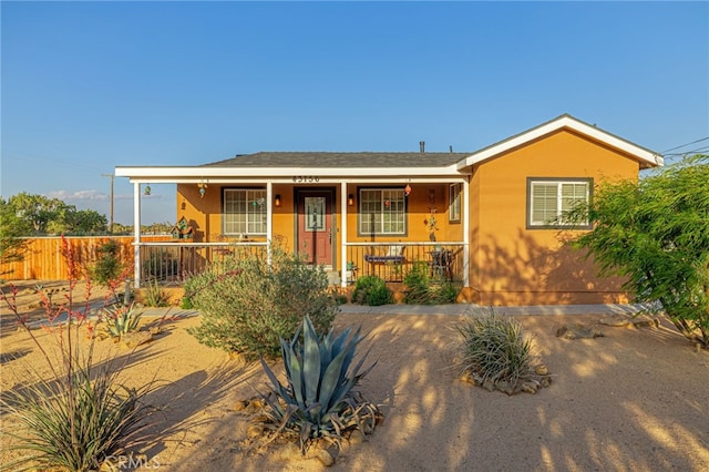 43156 41st St W, Lancaster, CA 93536 - single story home featuring covered porch and stucco siding
