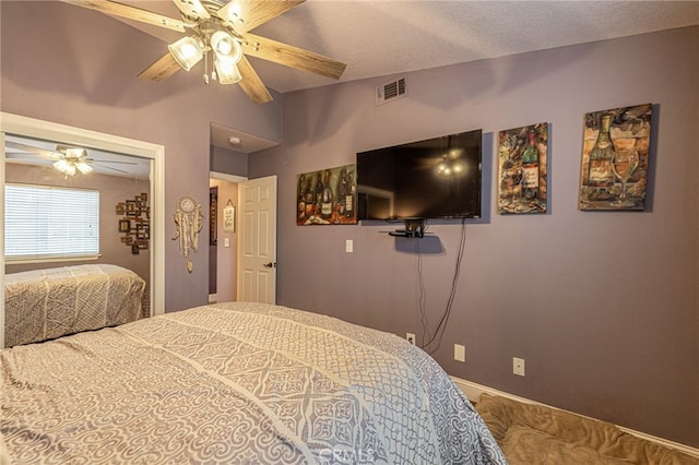 43156 41st St W, Lancaster, CA 93536 - bedroom with a ceiling fan and baseboards
