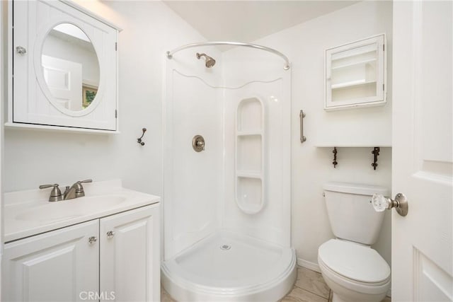 528 E Palmyra Ave, Orange, CA 92866 - full bath with a walk in shower and vanity