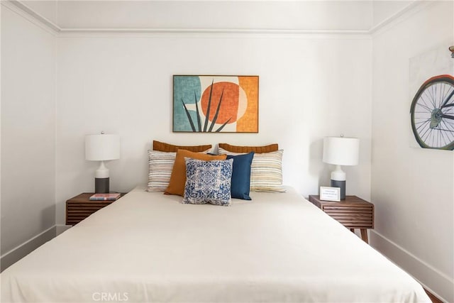 528 E Palmyra Ave, Orange, CA 92866 - bedroom featuring ornamental molding