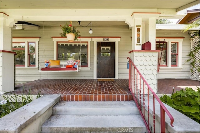 528 E Palmyra Ave, Orange, CA 92866 - entrance to property featuring a porch