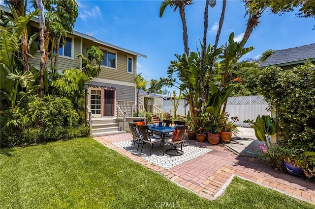 528 E Palmyra Ave, Orange, CA 92866 - view of patio