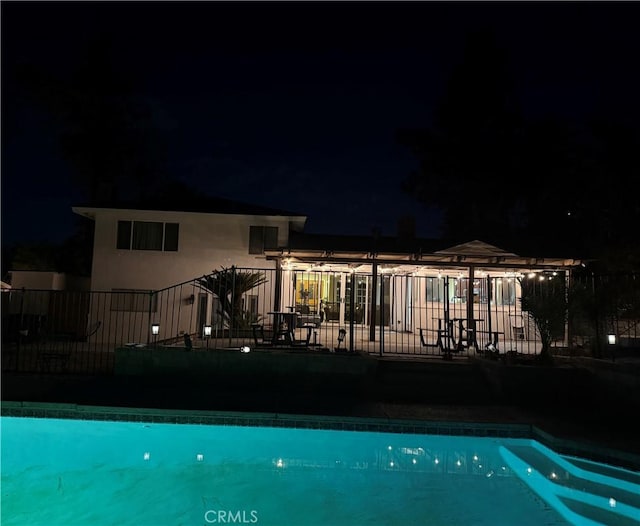 28726 Macklin Ave, Canyon Country, CA 91387 - view of back of house at night