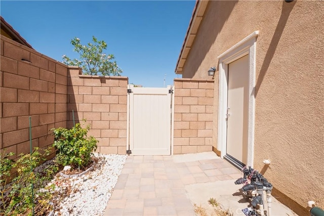 15667 San Diego Ln, Victorville, CA 92394 - view of patio / terrace with a gate