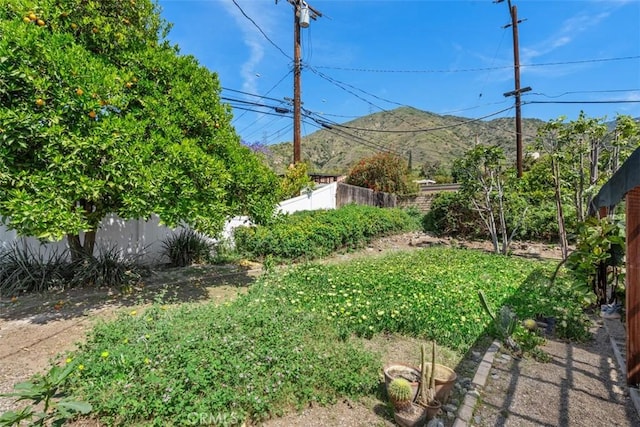 251 Mountain Crest Rd, Duarte, CA 91010 - view of yard featuring a mountain view