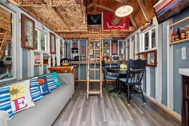 27048 State Highway 189, Blue Jay, CA 92317 - home office with wood finished floors