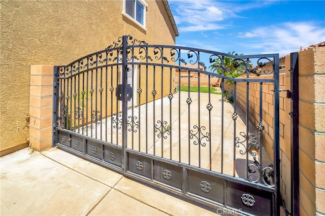 view of gate
