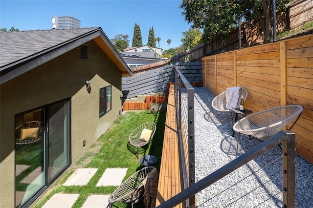 2136 Echo Park Ave, Los Angeles, CA 90026 - fenced backyard with a patio