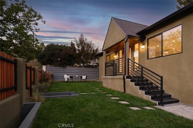 2136 Echo Park Ave, Los Angeles, CA 90026 - view of yard at dusk
