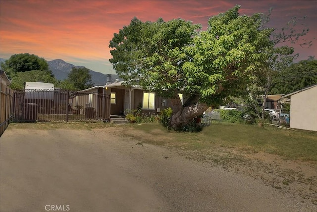 9446 La Grande St, Rancho Cucamonga, CA 91701 - view of front facade with a mountain view