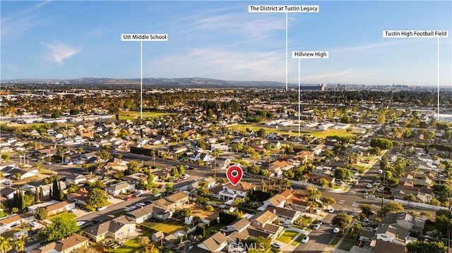 1621 Bryan Ave, Tustin, CA 92780 - aerial perspective of suburban area