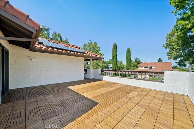1824 S Starfire Ave, Corona, CA 92879 - view of patio / terrace with a deck