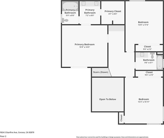 1824 S Starfire Ave, Corona, CA 92879 - property floor plan
