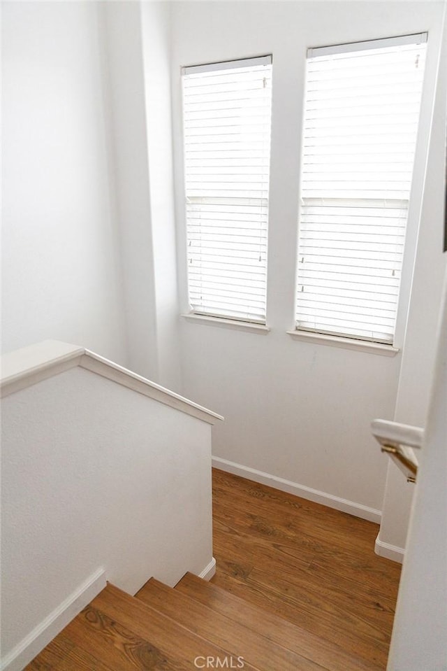 564 Margie Pl, Nipomo, CA 93444 - staircase with wood finished floors and baseboards