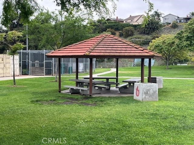 24222 Sylvan Glen Rd Unit F, Diamond Bar, CA 91765 - view of property's community with a gazebo