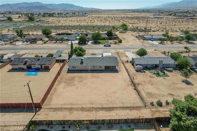 11540 Mohawk Rd, Apple Valley, CA 92308 - overview of rural landscape featuring a mountainous background and a desert landscape