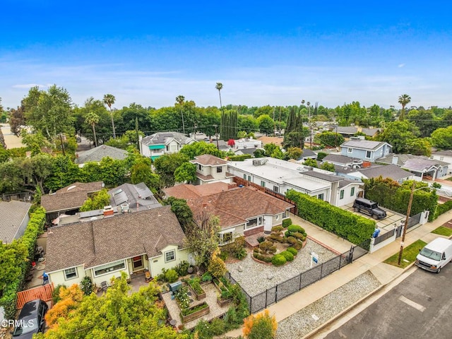 5131 Greenbush Ave, Sherman Oaks, CA 91423 - aerial perspective of suburban area