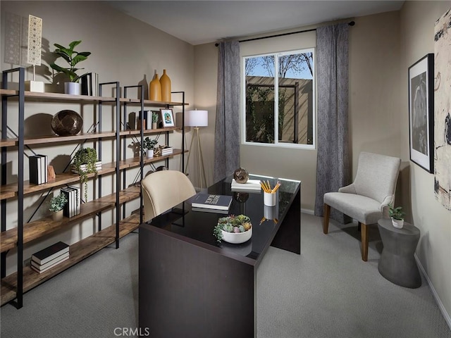 35203 Lopez Ln, Beaumont, CA 92223 - carpeted office space featuring baseboards
