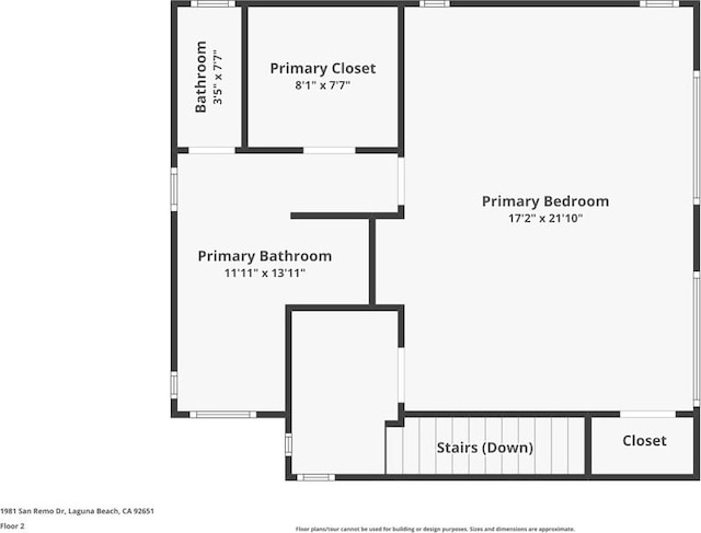 1981 San Remo, Laguna Beach, CA 92651 - view of home floor plan