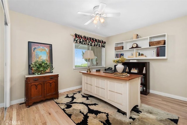 1981 San Remo, Laguna Beach, CA 92651 - office space with light wood-style flooring and a ceiling fan
