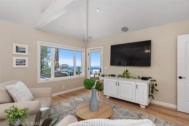 1981 San Remo, Laguna Beach, CA 92651 - living area featuring light wood-style floors and baseboards