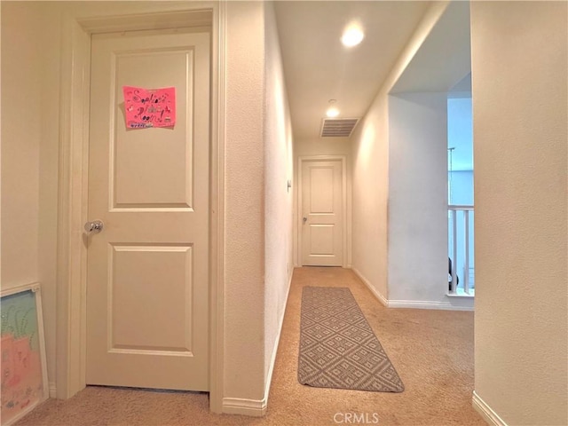 18016 Ribwort Rd, San Bernardino, CA 92407 - hallway featuring carpet flooring and baseboards