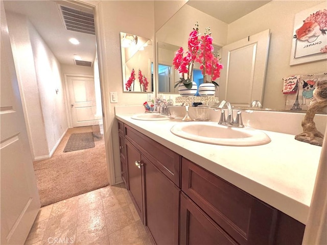 18016 Ribwort Rd, San Bernardino, CA 92407 - full bathroom with double vanity