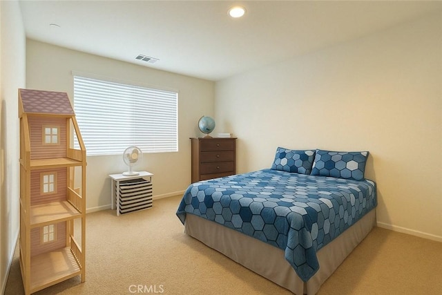 18016 Ribwort Rd, San Bernardino, CA 92407 - bedroom featuring carpet, baseboards, and recessed lighting