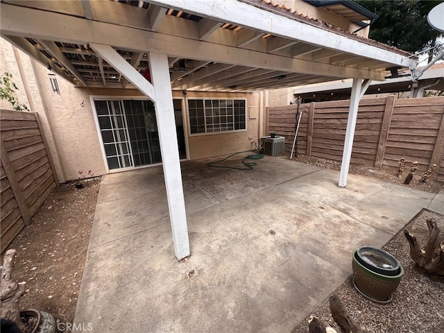 1007 Harrington Way, West Covina, CA 91792 - view of patio featuring central AC unit and fence