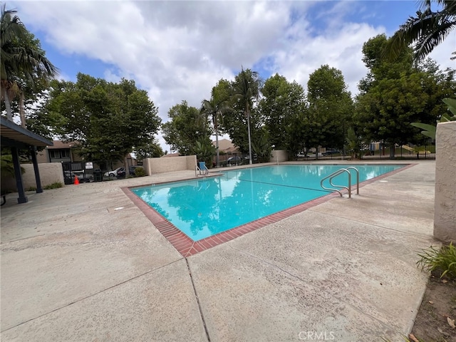 1007 Harrington Way, West Covina, CA 91792 - community pool featuring a patio and fence