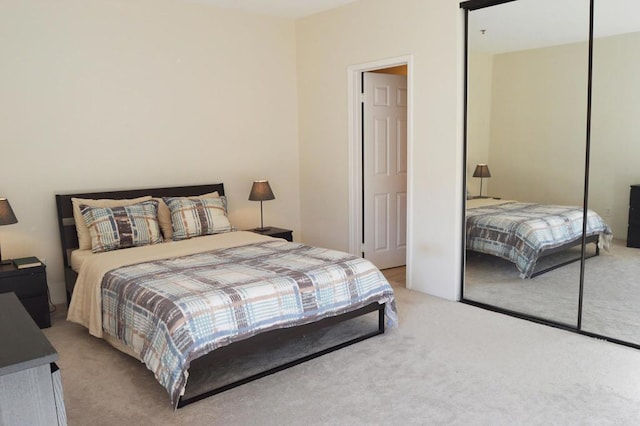 5845 Friars Rd Unit 1316, San Diego, CA 92110 - bedroom with light colored carpet and a closet