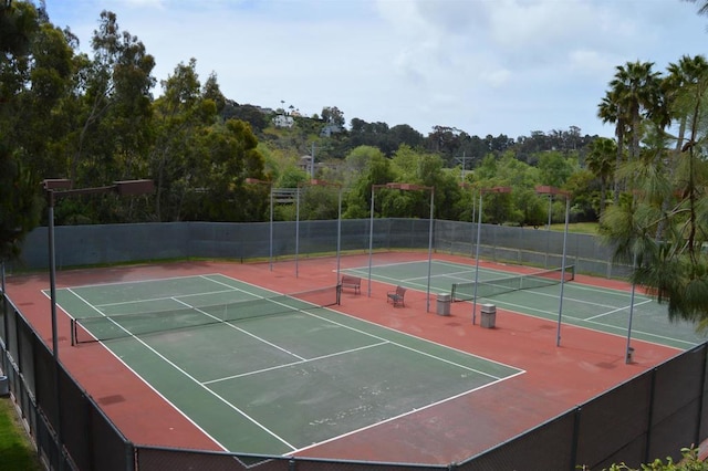 5845 Friars Rd Unit 1316, San Diego, CA 92110 - view of tennis court featuring community basketball court