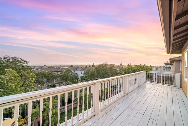 22541 Wakefield, Mission Viejo, CA 92692 - view of deck at dusk