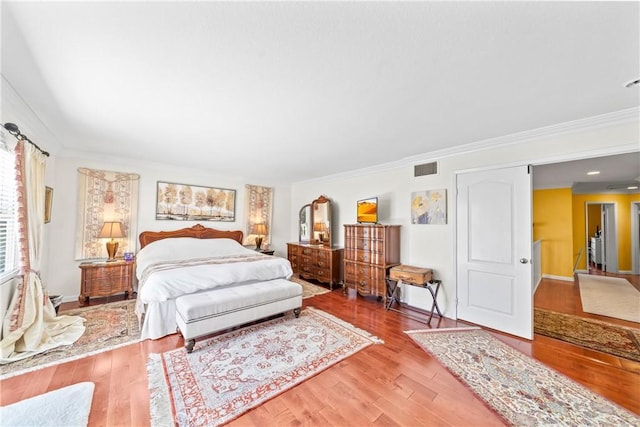 22541 Wakefield, Mission Viejo, CA 92692 - bedroom with ornamental molding, wood finished floors, and baseboards