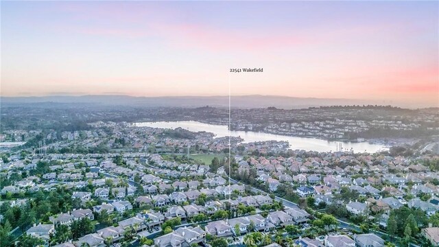 22541 Wakefield, Mission Viejo, CA 92692 - view of property location with nearby suburban area and a nearby body of water