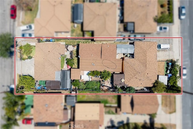 12718 Shreve Rd, Whittier, CA 90602 - aerial view of property's location featuring property parcel outlined