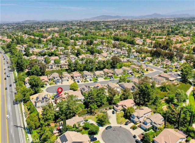 31695 Corte Avalos, Temecula, CA 92592 - aerial perspective of suburban area with a mountainous background
