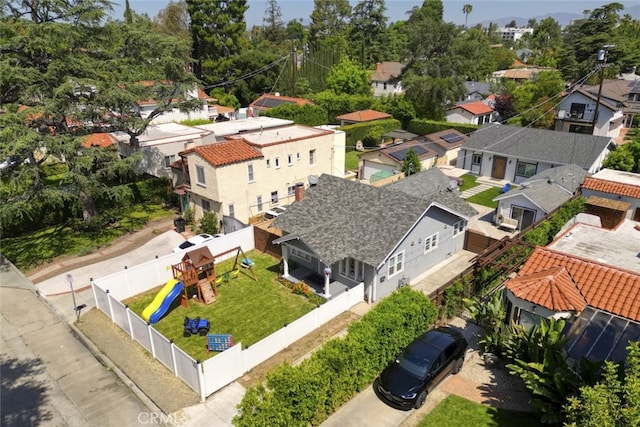 11101 Sarah St, Toluca Lake, CA 91602 - aerial view of residential area