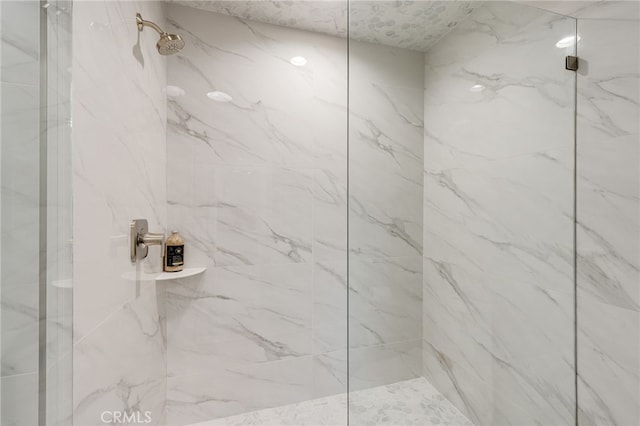 7655 Caminito Avola Ln, Jolla, CA 92037 - full bathroom featuring a marble finish shower