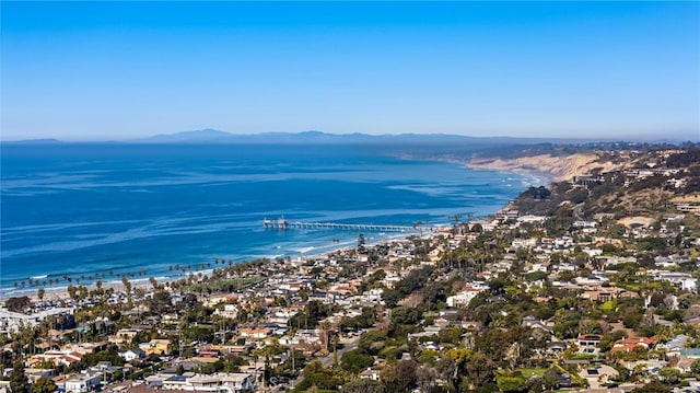 7655 Caminito Avola Ln, Jolla, CA 92037 - aerial perspective of suburban area featuring a water and mountain view