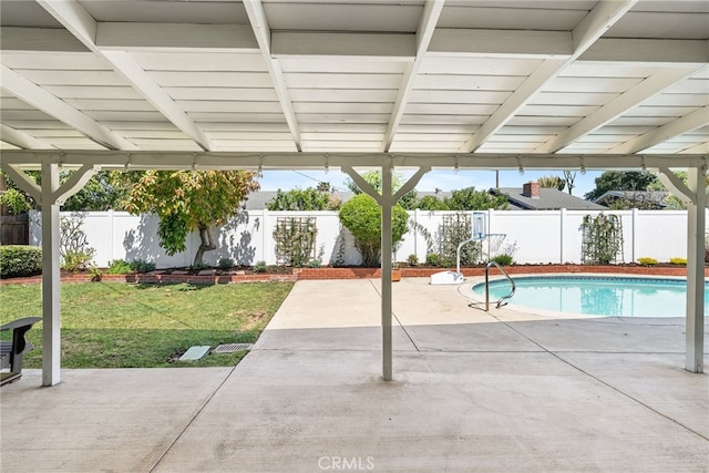 12921 Eveningside Dr, North Tustin, CA 92705 - view of pool with a patio area