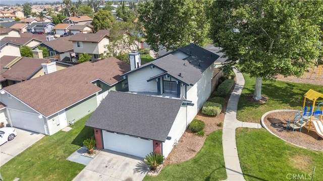 15696 Paine St, Fontana, CA 92336 - aerial view of residential area