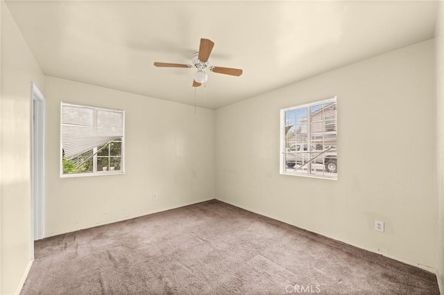 1009 E Peck St, Compton, CA 90221 - carpeted spare room featuring ceiling fan