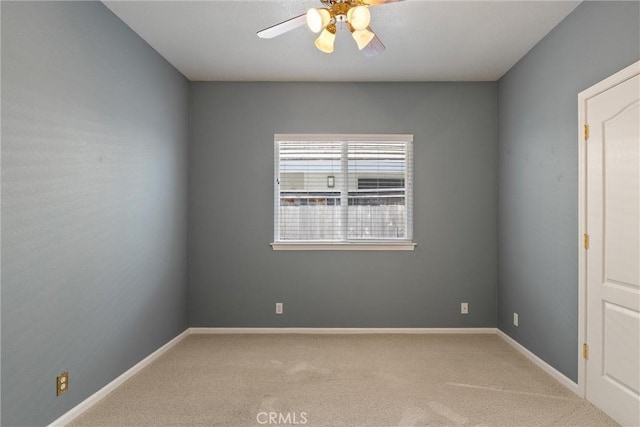 43 Edgewater Ct, Chico, CA 95928 - carpeted spare room featuring a ceiling fan and baseboards