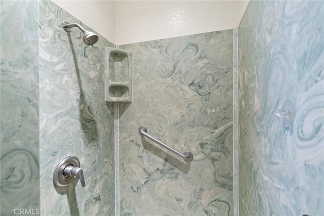 43 Edgewater Ct, Chico, CA 95928 - bathroom featuring a marble finish shower