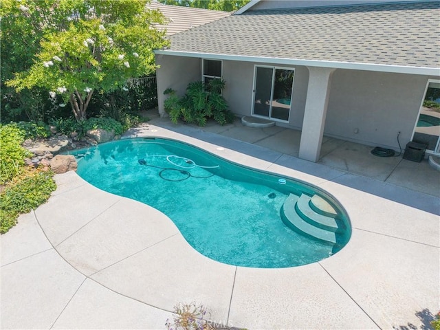 43 Edgewater Ct, Chico, CA 95928 - view of pool with a patio area