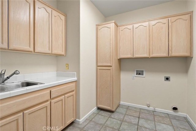 43 Edgewater Ct, Chico, CA 95928 - laundry area with cabinet space, gas dryer hookup, hookup for an electric dryer, and hookup for a washing machine