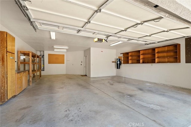 43 Edgewater Ct, Chico, CA 95928 - garage with a central vacuum unit and a garage door opener