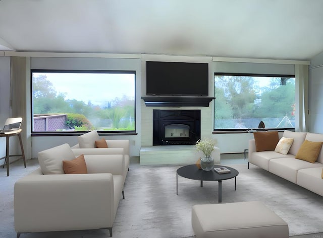 3130 E Victoria Dr, Alpine, CA 91901 - living room with a fireplace