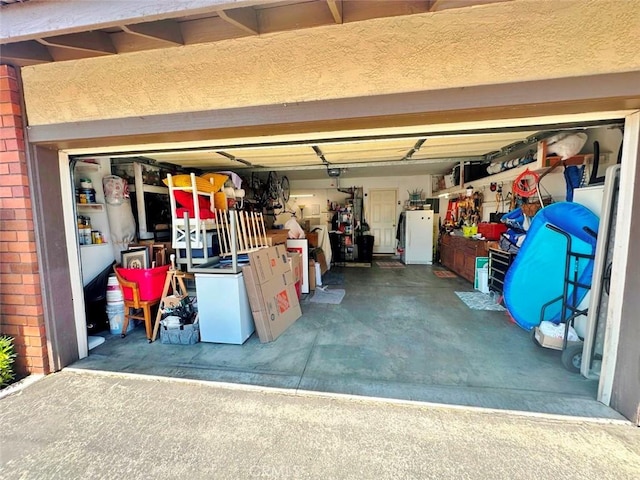 4909 New Castle Ln Unit A, Covina, CA 91724 - garage with refrigerator